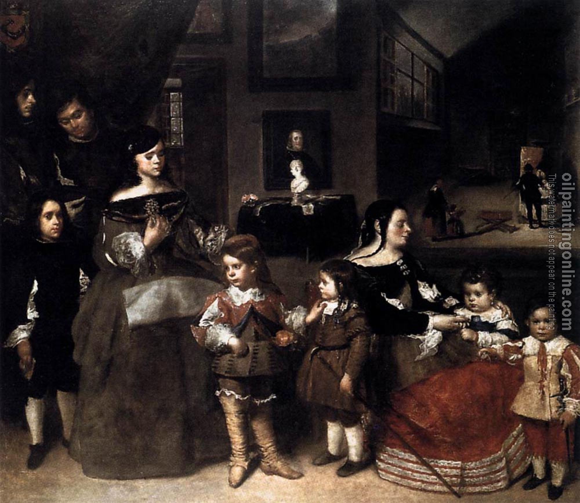 Juan Bautista Martinez del Mazo - The Artists Family